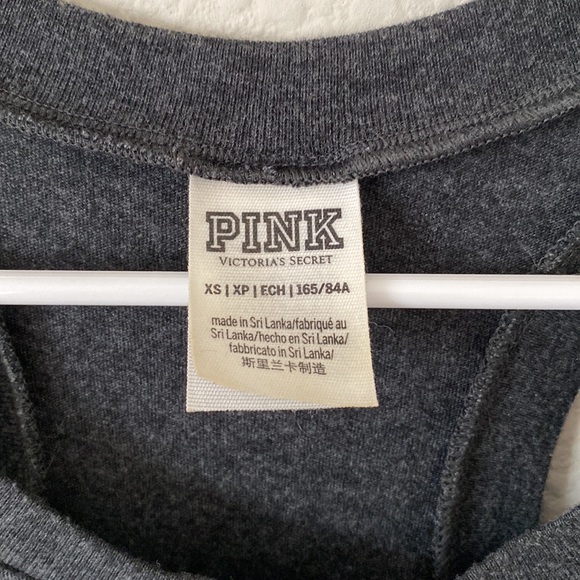 Gray Victorias Secret Pink Las Vegas tank top (NWOT) - Picture 4 of 4